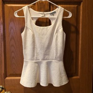 Charlotte Russe White Tank Top